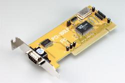 Single serial card (PCI-bus, low-profile)