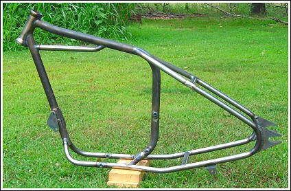 bsa hardtail frame